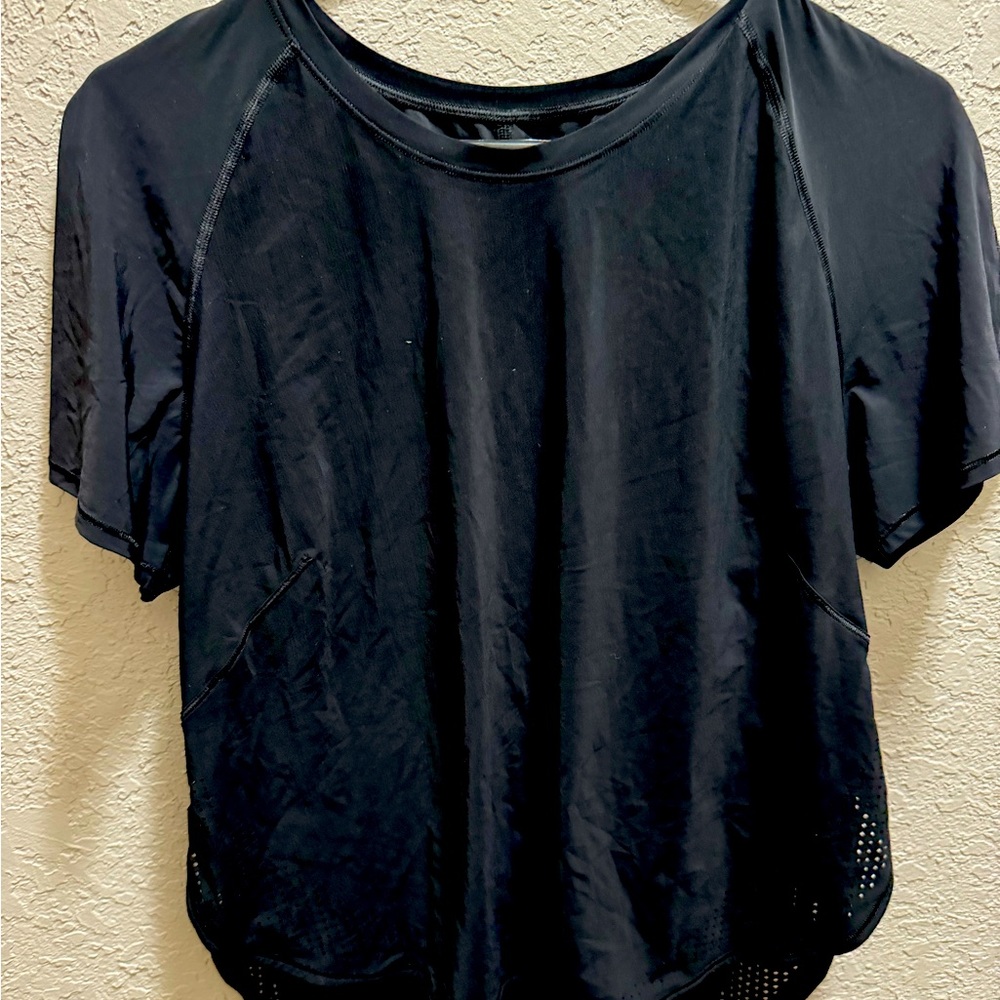 Nylon workout shirt